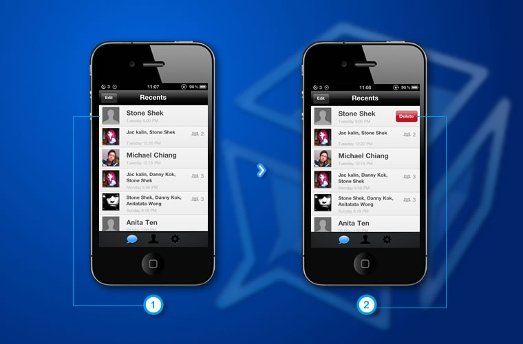 i deleted walkie talkie app